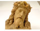 Bust sculpture of Christ crowned with thorns JB. Clésinger terracotta 61cm 19th century