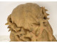 Bust sculpture of Christ crowned with thorns JB. Clésinger terracotta 61cm 19th century