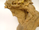 Bust sculpture of Christ crowned with thorns JB. Clésinger terracotta 61cm 19th century