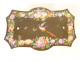Porcelain support base Paris signed Jacob Petit oiseau butterflies 19th century
