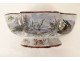 Marseille earthenware spice box Antoine Clérissy boats landscapes 18th century