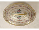 Porcelain soup tureen, Samson Manufacture, Asian bamboo and flower decor, 19th century