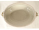 Porcelain soup tureen, Samson Manufacture, Asian bamboo and flower decor, 19th century