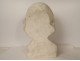 Plaster sculpture head statue Angel Smile Reims Cathedral early 20th century