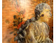 Painted wooden altarpiece sculpture of the Virgin Assumption of Conceicao oratory, 18th century