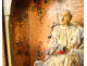 Painted wooden altarpiece sculpture of the Virgin Assumption of Conceicao oratory, 18th century