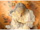 Painted wooden altarpiece sculpture of the Virgin Assumption of Conceicao oratory, 18th century