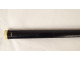 Dandy smoking evening cane in blackened wood, 18K solid gold, eagle head, ADP, 19th century