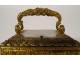 Russian gilt bronze travel officer&#39;s clock Kreitz St Petersburg 19th century