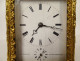 Russian gilt bronze travel officer&#39;s clock Kreitz St Petersburg 19th century