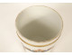 Pharmacy pot apothecary porcelain Paris palm tree snake Sapo Animal 19th century