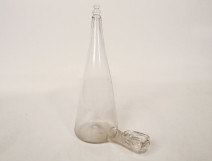 Antique blown glass bird bath, 18th century