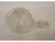 Antique blown glass bird bath, 18th century
