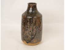 Pottery stoneware vase sculpture Vintage Design by Lodereau 20th 1970