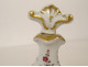 Pair of small porcelain perfume bottles with Paris flowers, Louis-Philippe, 19th century