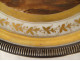 Decorative dish Limoges porcelain PL landscape sepia silver Minerva early 20th century