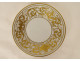 Porcelain cup and saucer Paris Le Tallec with gilded arabesques and foliage, 20th century