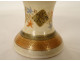 Japanese porcelain footed cup Satsuma character Meiji Japan 19th century