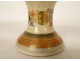 Japanese porcelain footed cup Satsuma character Meiji Japan 19th century