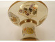 Japanese porcelain footed cup Satsuma character Meiji Japan 19th century