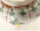 Pair of Chinese porcelain covered pots and pumpkins, Qianlong, 18th century