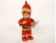 Mechanical toy automaton Santa Claus sheet metal Japan Japan Vintage 20th century