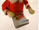 Mechanical toy automaton Santa Claus sheet metal Japan Japan Vintage 20th century