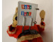 Mechanical toy automaton Santa Claus sheet metal Japan Japan Vintage 20th century