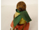 Antique mechanical toy black poodle dog with key wind-up, 20th century
