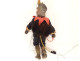 Set of 14 Czech rod puppets Devil King Queen Magician 19th century