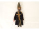 Set of 14 Czech rod puppets Devil King Queen Magician 19th century