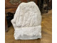 White stone sculpture Virgin of Piety Pieta Christ crucified 17th century