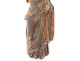 Small sculpture statuette Virgin and Child Jesus carved wood 18th century
