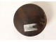 Small round reliquary box horn paperolle Saints Ste Victoire Agnus XIXth