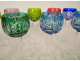 12 Saint-Louis crystal liqueur glasses, Riesling model, 20th century