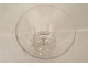 10 Baccarat cut crystal water glasses, Caton model, 19th century
