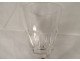 10 Baccarat cut crystal water glasses, Caton model, 19th century