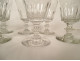 10 Baccarat cut crystal water glasses, Caton model, 19th century