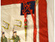 Hermès Paris Brigade Fusiliers Marins Nemours Vintage Silk Scarf