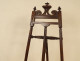 Large artist&#39;s easel, carved wood, Art Nouveau, late 19th century