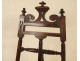 Large artist&#39;s easel, carved wood, Art Nouveau, late 19th century