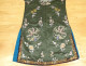 Chinese dress silk embroidery flowers birds phoenixes gourds China 20th century
