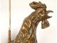 Antique weather vane, large church rooster, copper bell tower, 18th century