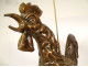 Antique weather vane, large church rooster, copper bell tower, 18th century
