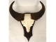 Hunting trophy massacre horns African buffalo Burkina Faso Ougarou 20th century