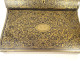 Boulle marquetry writing desk in gilded brass and wood, Tahan Paris, Napoleon III, 19th century