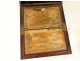 Boulle marquetry writing desk in gilded brass and wood, Tahan Paris, Napoleon III, 19th century