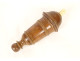 Antique pear switch for bedside table, turned wood, late 19th century, early 20th century