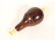 Antique pear switch for bedside table, turned wood, late 19th century, early 20th century