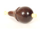 Antique pear switch for bedside table, turned wood, late 19th century, early 20th century